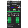 ENSolarX ver.5X Full EMS System, Wi-Fi Module, PV and Electrical Energy Control System.