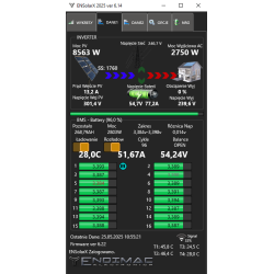 ENSolarX ver.7X -- EMS System, Moduł Wi-Fi, System Kontroli PV oraz energii elektrycznej.